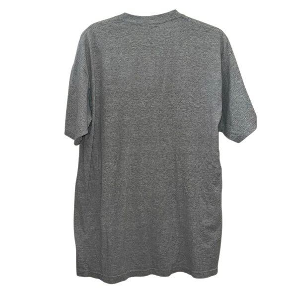 Grandpa Is My Name Spoiling Is My Game T-Shirt Size XL Gray Tee - Picture 5 of 8